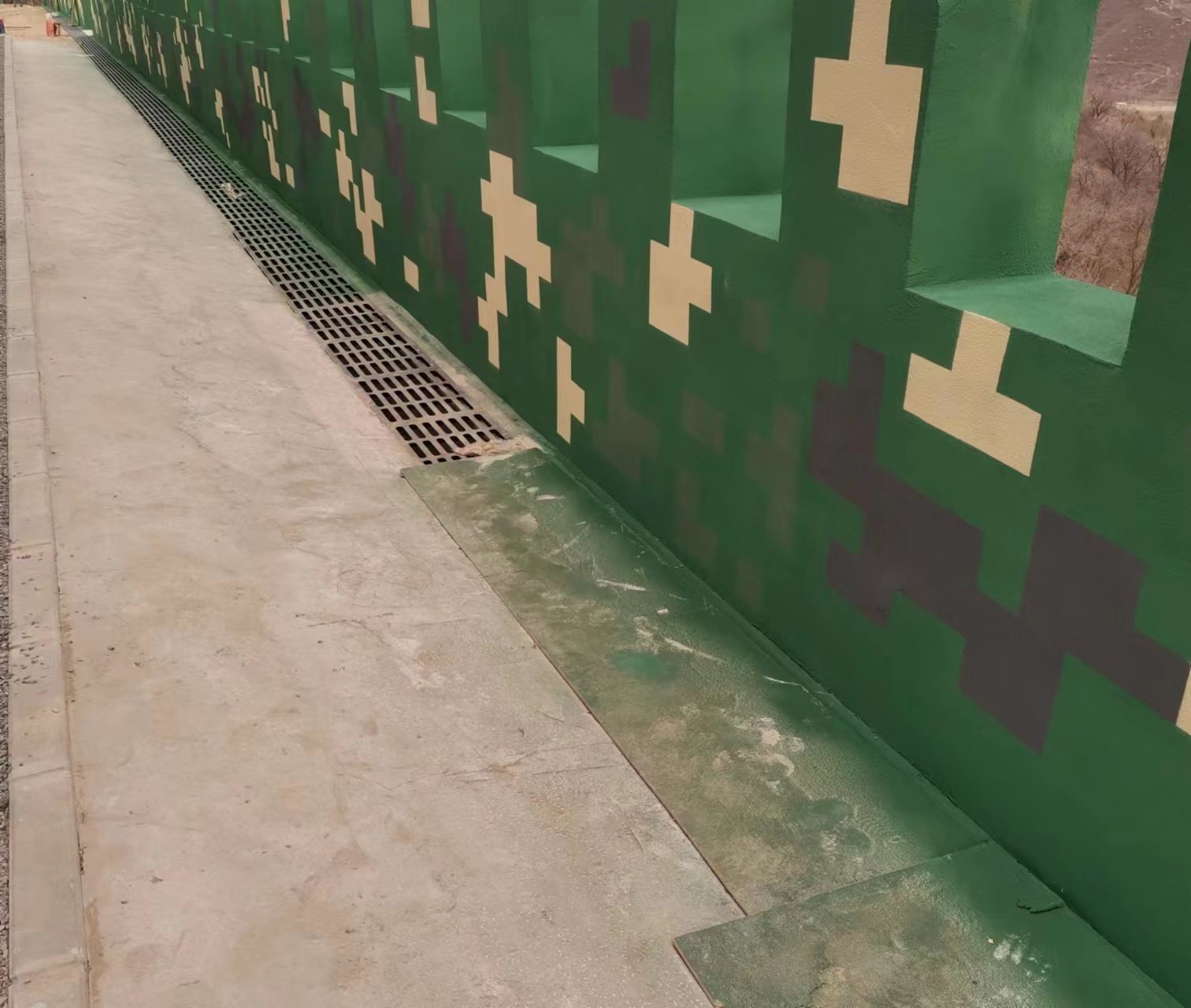 鹰潭围墙迷彩喷涂,数迷彩漆